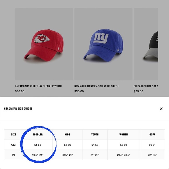 NEW YORK METS '47 Toddler Baseball Cap - Picture 13 of 13